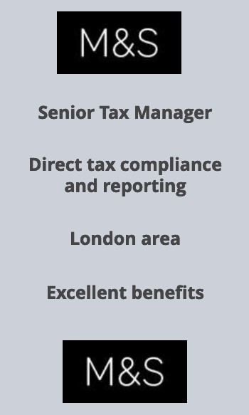 M&S Senior Tax Manager