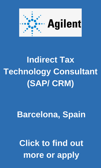 Indirect Tax Technology Consultant (SAP/CRM)